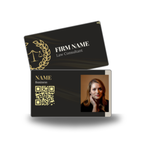 NFC Business Card (LAW) with Image